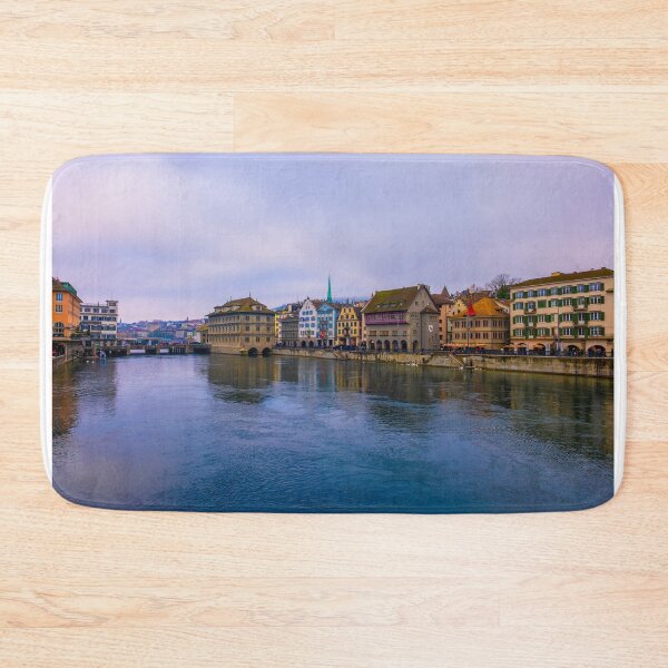 Item preview, Cityscape and House on River Limmat in City of Zurich designed and sold by Mats Silvan.