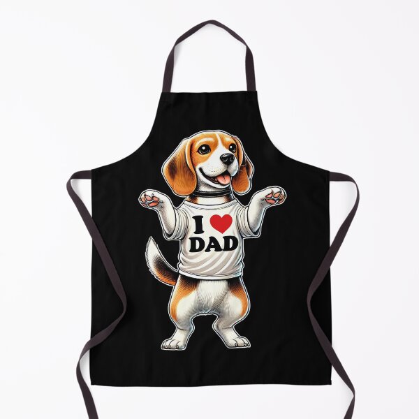 Item preview, Beagle Dad I Love Dad Beagle Lover designed and sold by Kimberley King Art  King Art.