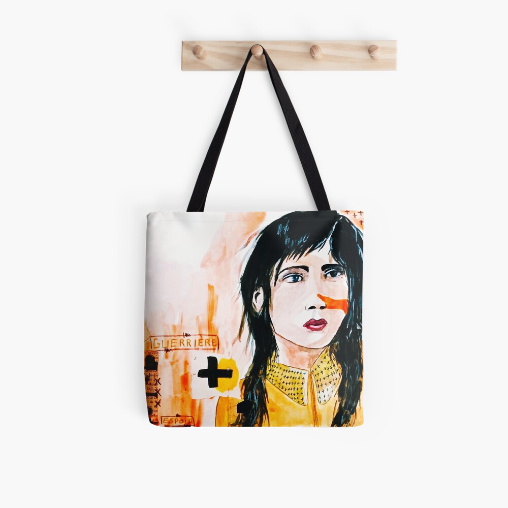 Aperçu de l'œuvre Tote bag doublé créée et vendue par artdumixedmedia.