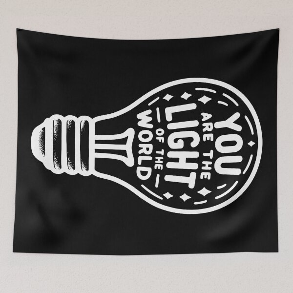 Item preview, Matthew 5:14 You Are The Light Of The World designed and sold by plushism.