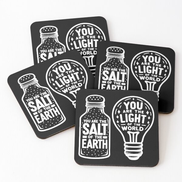 Item preview, Matthew 5:13-14 Salt and Light designed and sold by plushism.