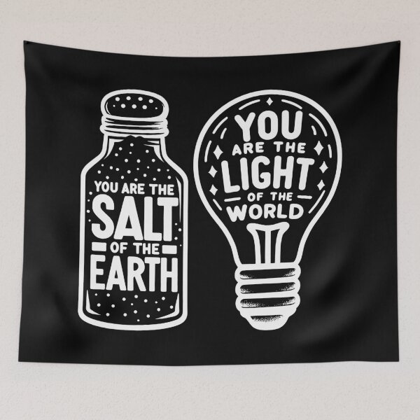 Item preview, Matthew 5:13-14 Salt and Light designed and sold by plushism.