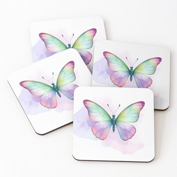 Item preview, Butterfly Watercolor Design - Fluid Elegance designed and sold by Shirtastically.