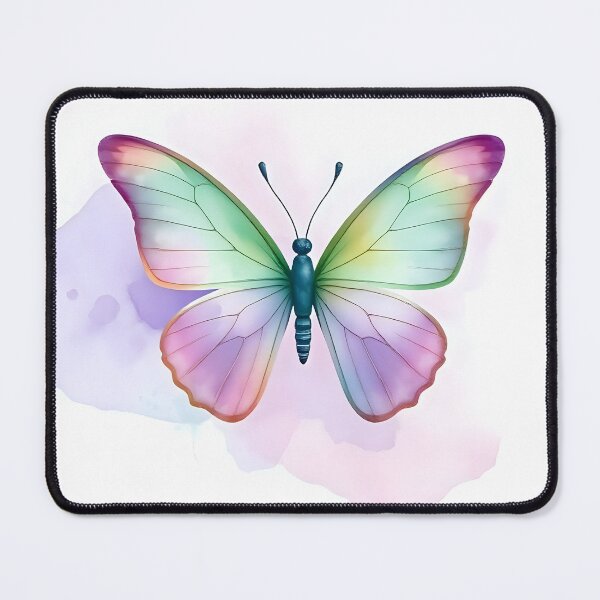 Item preview, Butterfly Watercolor Design - Fluid Elegance designed and sold by Shirtastically.