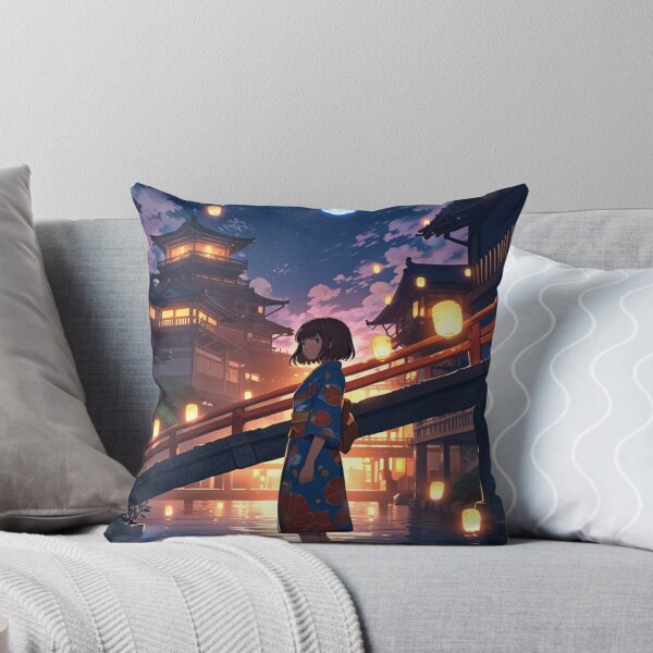 Item preview, Spirited Away Night Scene designed and sold by Pixel-Samurai.