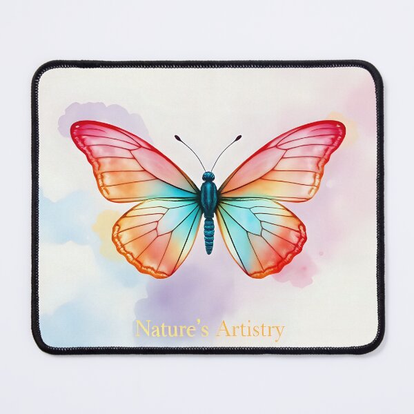 Item preview, Ethereal Butterfly Wings in Soft Hues - Tranquil Beauty designed and sold by Shirtastically.