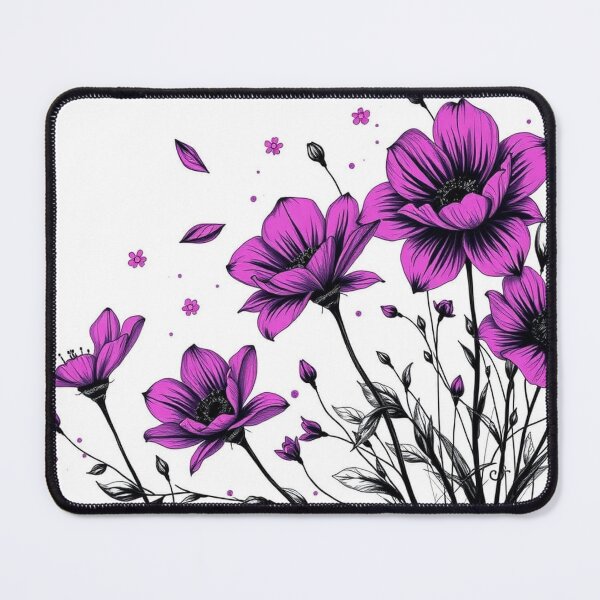 Item preview, Pink Flower Sketch designed and sold by In-Spirit24.