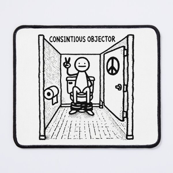 Item preview, Conscientious objector designed and sold by KayUweRott.