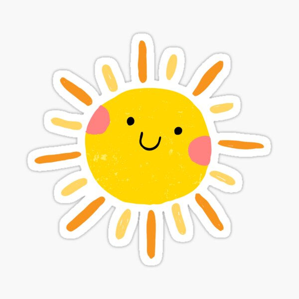 Item preview, Sun Sticker designed and sold by TheFollowHub.
