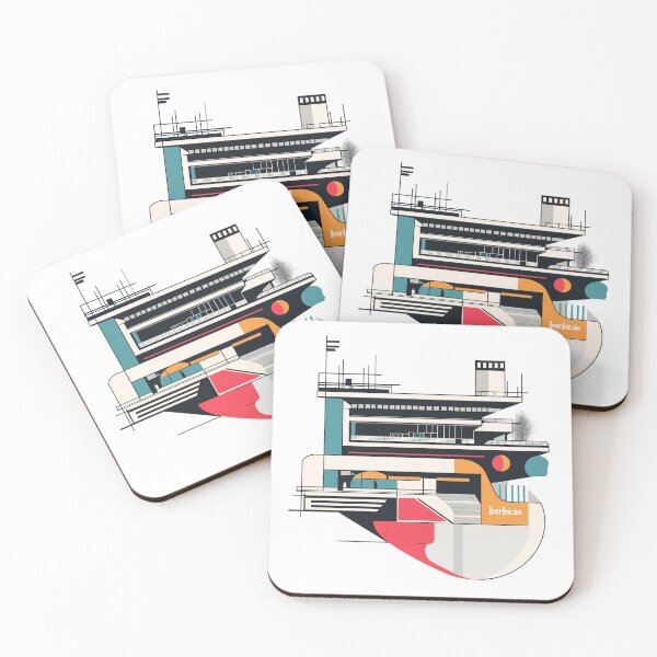 Item preview, Barbican brutalism urban architecture, designed and sold by JanChryzostom.