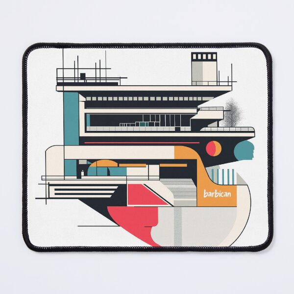 Item preview, Barbican brutalism urban architecture, designed and sold by JanChryzostom.