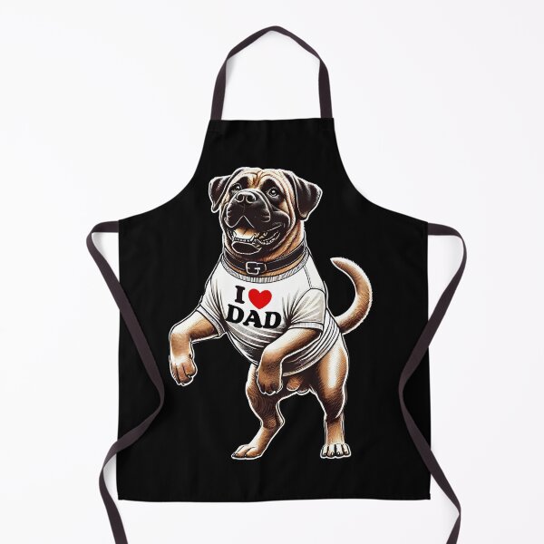 Item preview, Boerboel Dad I Love Dad Boerboel Lover designed and sold by Kimberley King Art  King Art.