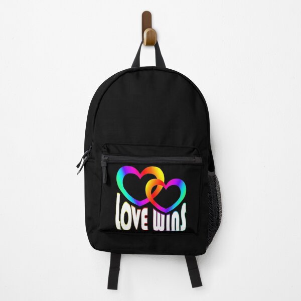 Item preview, Love Wins, Rainbow Love Hearts designed and sold by LESSILU.