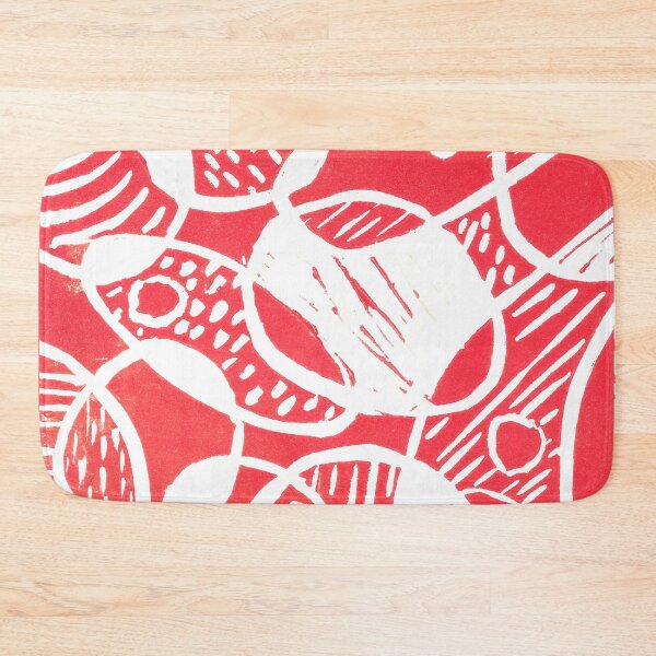 Item preview, The Red Goblin -Original Lino Print designed and sold by Studio Variatio.