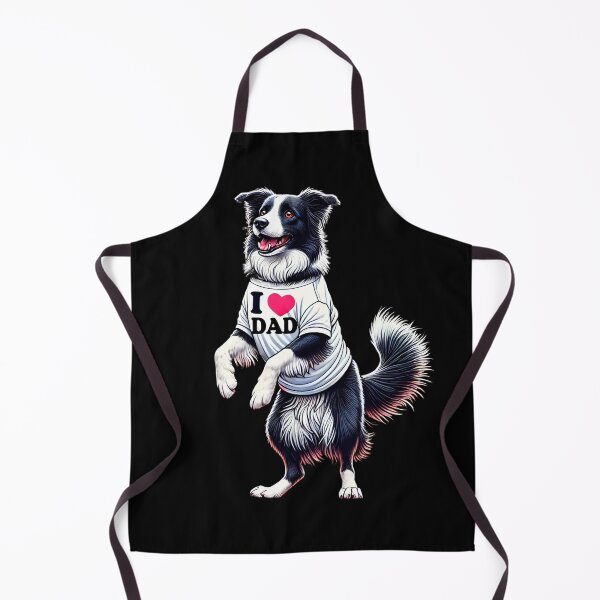 Item preview, Border Collie Dad I Love Dad Border Collie Lover designed and sold by Kimberley King Art King Art.