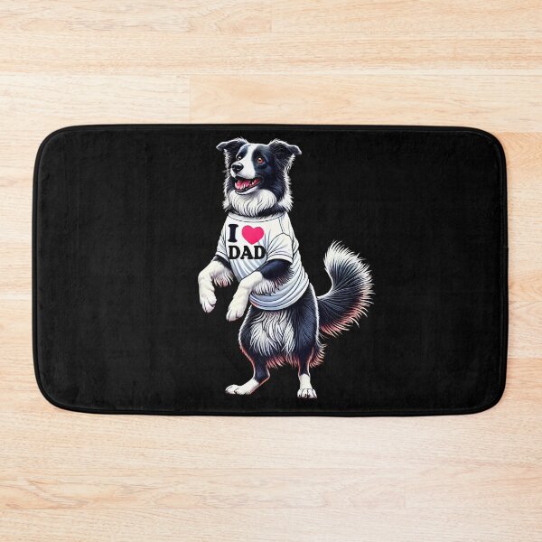 Item preview, Border Collie Dad I Love Dad Border Collie Lover designed and sold by Kimberley King Art  King Art.
