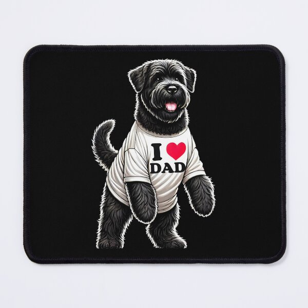 Item preview, Bouvier des Flandres Dad I Love Dad Bouvier des Flandres Lover designed and sold by Kimberley King Art King Art.