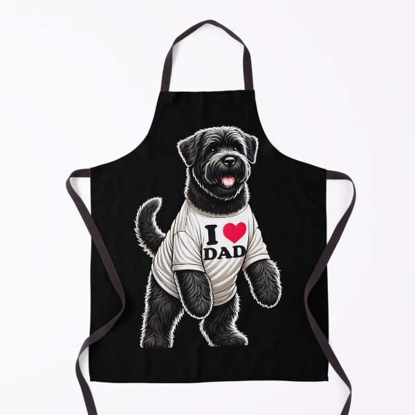 Item preview, Bouvier des Flandres Dad I Love Dad Bouvier des Flandres Lover designed and sold by Kimberley King Art King Art.