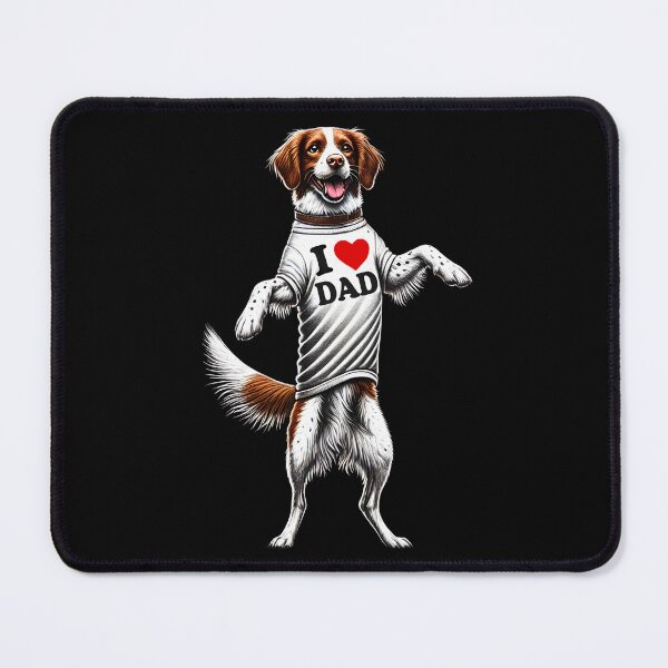 Item preview, Brittany Dad I Love Dad Brittany Lover designed and sold by Kimberley King Art  King Art.