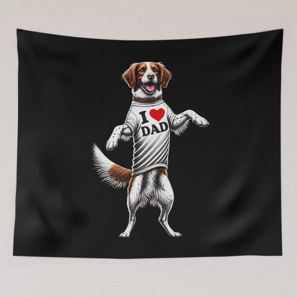 Item preview, Brittany Dad I Love Dad Brittany Lover designed and sold by Kimberley King Art  King Art.
