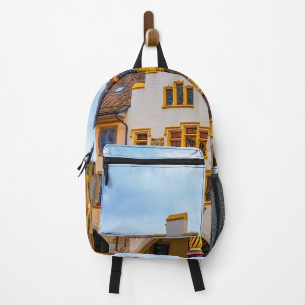 Item preview, Old Town with Corner House with Tower and Water Fountain in Biel, Bienne designed and sold by Mats Silvan.