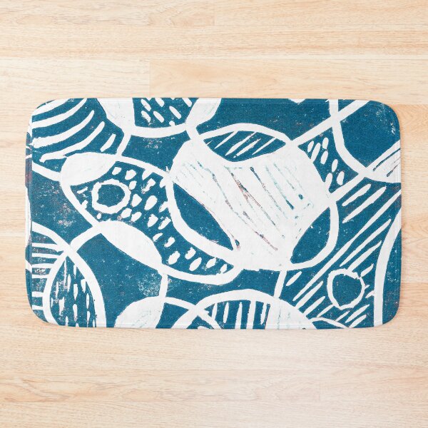 Item preview, The Blue Goblin -Original Lino Print designed and sold by Studio Variatio.