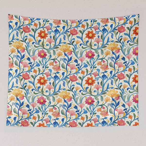 Item preview, Vintage Floral Watercolor Seamless Pattern designed and sold by PapuruDesigns.