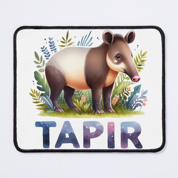 Item preview, Mountain Tapir designed and sold by yunamaliskova.