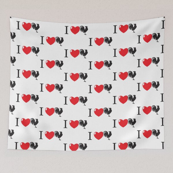Item preview, I heart love roosters designed and sold by jazzydevil.