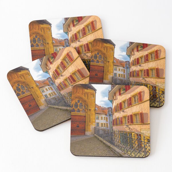 Item preview, Church Entrance Door and House with Window in Old Town designed and sold by Mats Silvan.