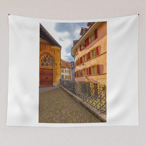Item preview, Church Entrance Door and House with Window in Old Town designed and sold by Mats Silvan.