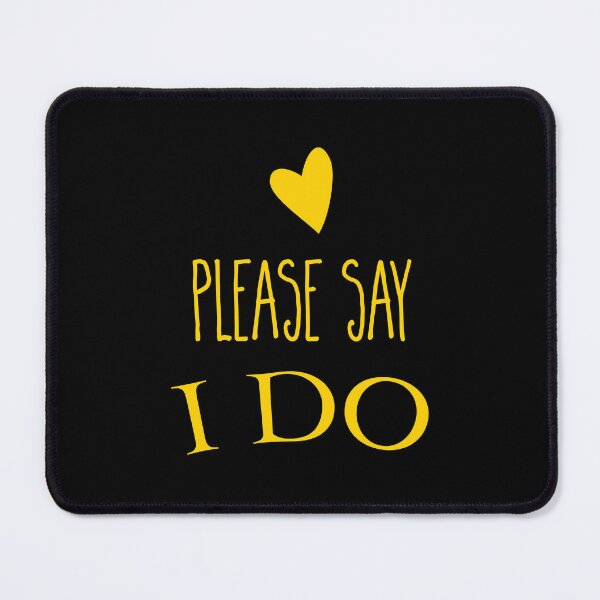 Item preview, Please say, I DO! designed and sold by jazzydevil.