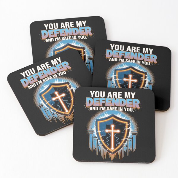 Item preview, You Are My Defender - Bold Christian design designed and sold by JassPrintondmd.