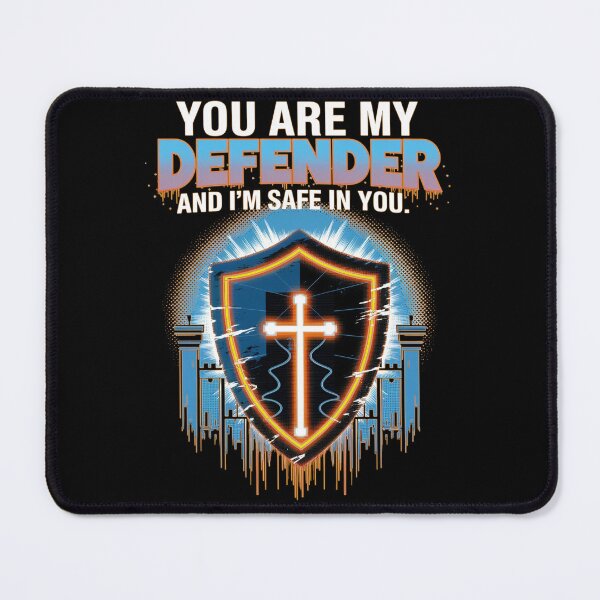 Item preview, You Are My Defender - Bold Christian design designed and sold by JassPrintondmd.