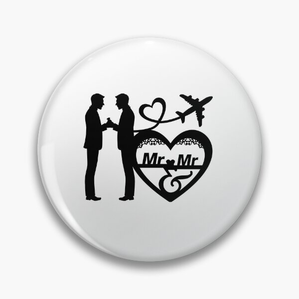 Item preview, Gay Wedding T Shirt Party, Same Sex Wedding T-Shirts, Love is in the Air,  An Aviation Themed Wedding, Perfect Gay Bachelor Party gift for the Grooms or Brides Bachelor Crew celebrating designed and sold by sixday 7day.