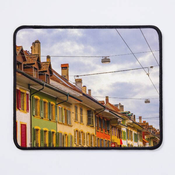 Item preview, City Street with Colorful House and Window with Shutter designed and sold by Mats Silvan.