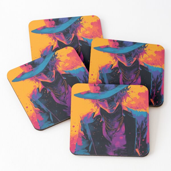 Item preview, Vibrant Enigma with a Hat designed and sold by Twisted Kids.