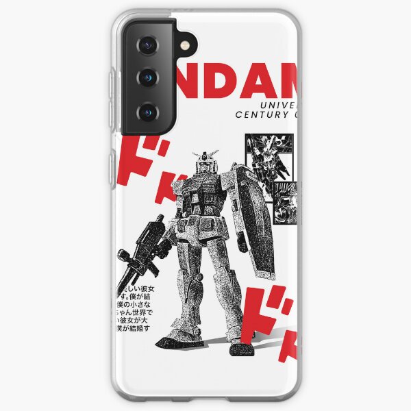 Aperçu de l'œuvre Affiche Gundam Rouge créée et vendue par madebycha.