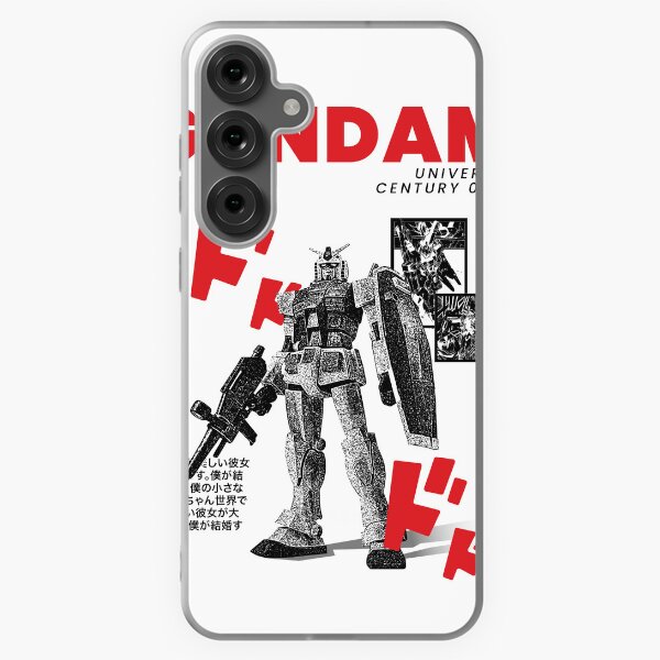 Aperçu de l'œuvre Affiche Gundam Rouge créée et vendue par madebycha.