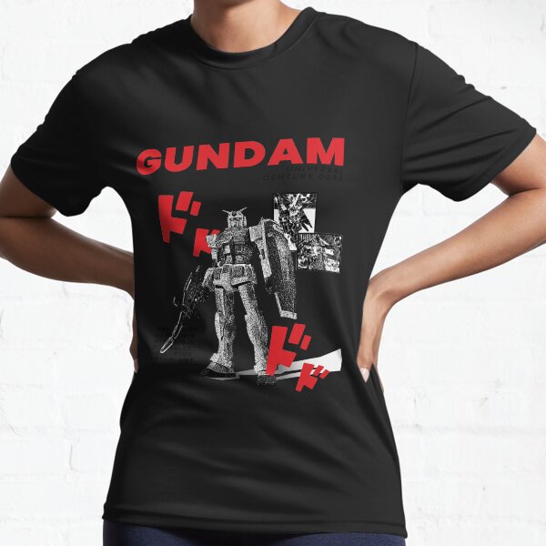 Aperçu de l'œuvre Affiche Gundam Rouge créée et vendue par madebycha.