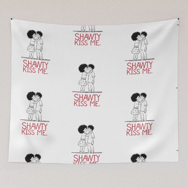 Item preview, Shawty Kiss Me Trendy Y2K Aesthetic T-Shirt Cute & Funny Meme Tee designed and sold by Unleashing Style .