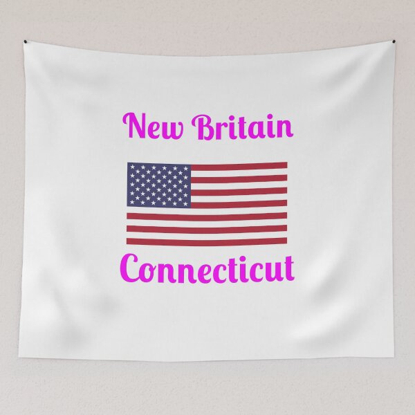 Item preview, New Britain Connecticut - Stylish Prints, designed and sold by Fleetwood1994.
