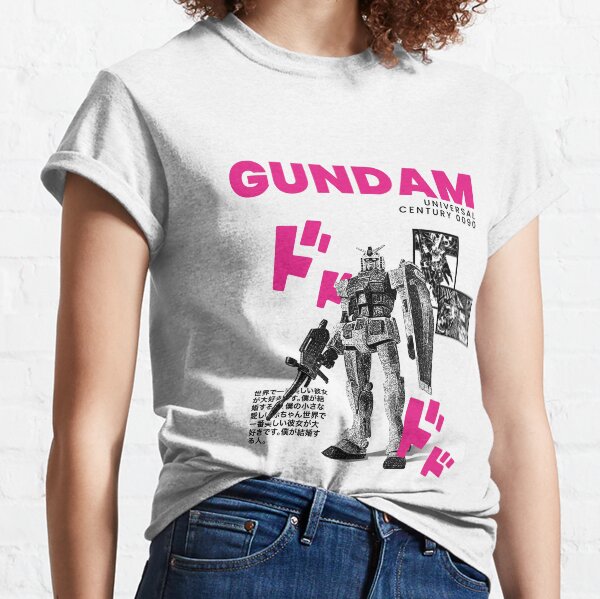 Aperçu de l'œuvre Affiche Gundam Rose créée et vendue par madebycha.