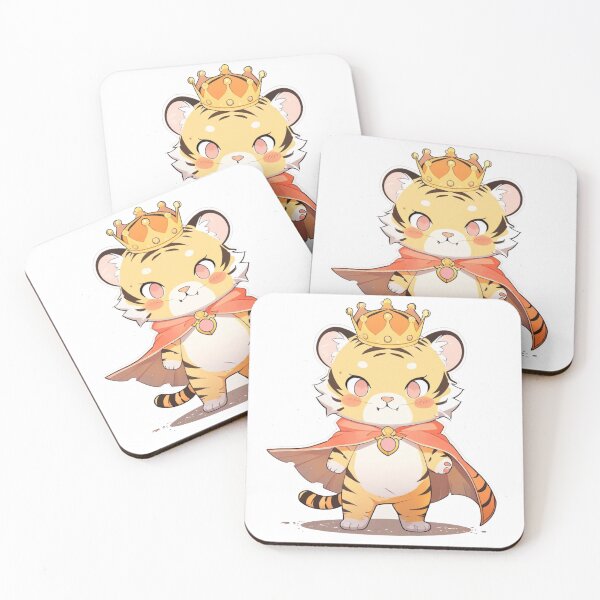 Item preview,  cute Tiger Cartoon sticker designed and sold by Wildtastic .