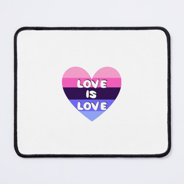 Item preview, Love is Love Omnisexual Heart designed and sold by c0urtjester.