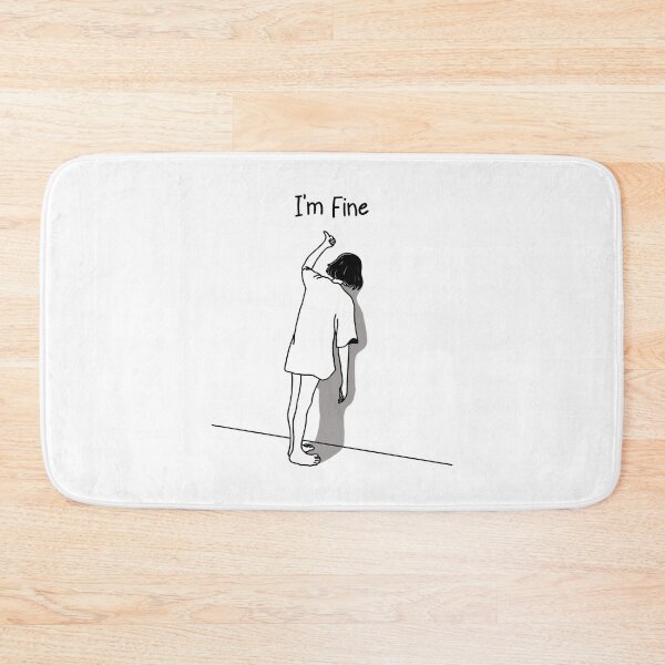 Item preview, No Worry, I’m Fine designed and sold by ethnicdrawing.