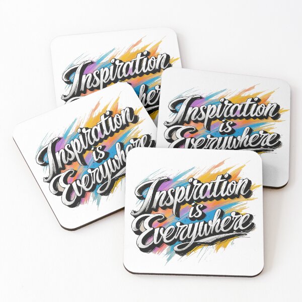 Item preview, Inspiration is Everywhere designed and sold by Moss and Moon Studio.