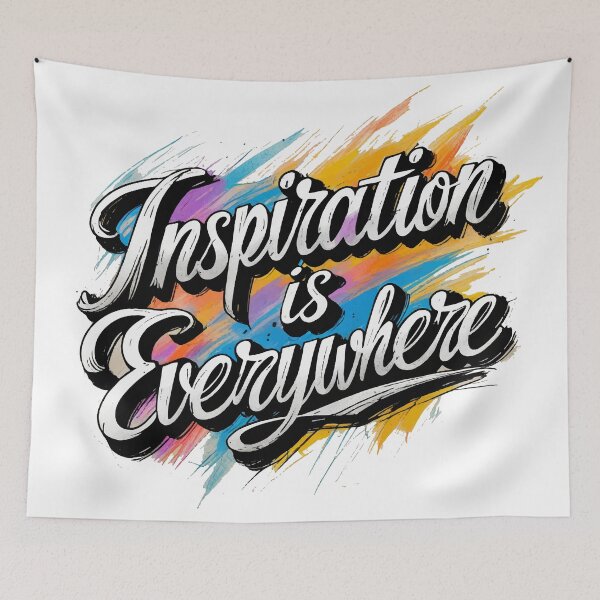 Item preview, Inspiration is Everywhere designed and sold by Moss and Moon Studio.