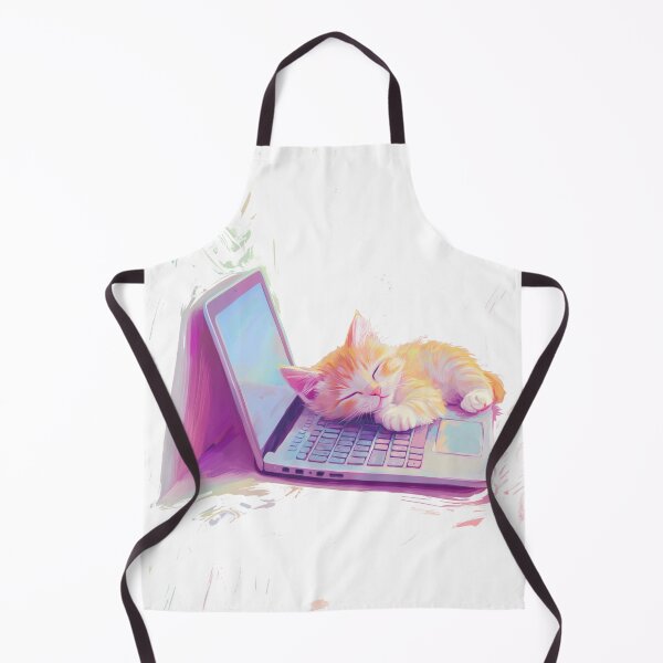 Item preview, Laptop Cat Nap designed and sold by TrippyFest.