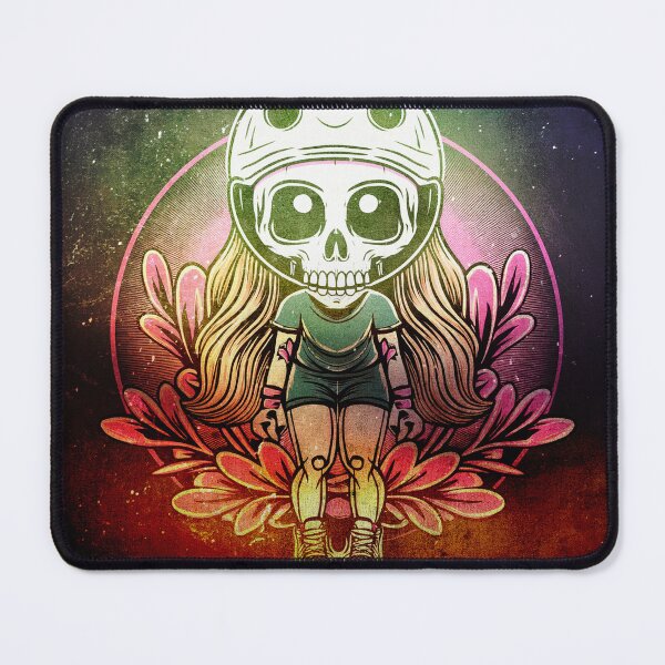 Item preview, SKULL-FACED ROLLERSKATER GIRL designed and sold by Clifford Hayes.